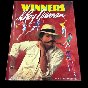 LeRoy Neiman Sports Winners Signed Oversized Art Hardback Autograph Book JSA