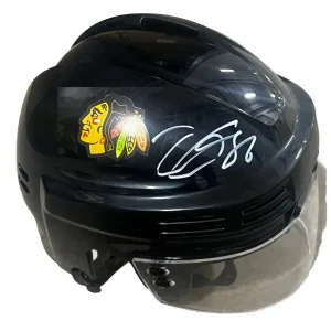 TEUVO TERAVAINEN signed (CHICAGO BLACKHAWKS) Mini Hockey Helmet BECKETT BP59357