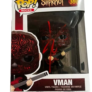 Alessandro Venturella signed (SLIPKNOT) VMAN #380 Funko Pop BECKETT BP59323