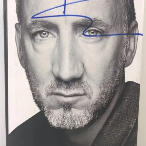 PETE TOWNSHEND Signed Autograph Book "Who I Am" JSA COA The Who