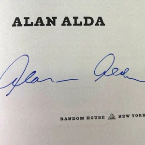 ALAN ALDA Signed Auto Book "Things I Overheard While Talking to Myself" ACOA