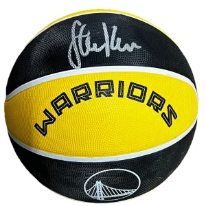 STEVE KERR Signed (GOLDEN STATE WARRIORS) Wilson NBA Logo Rubber Basketball