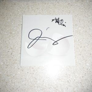 WILCO JEFF TWEEDY + NILS CLINE SIGNED A GHOST IS BORN CD COVER