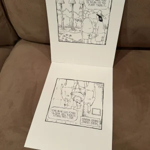 AWESOME SPEED BUMP ORIGINAL SUNDAY 2 Panel COMIC STRIP ART DAVE COVERLY 9/14/97