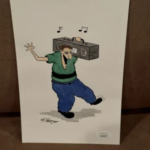 AWESOME Pre CLOSE TO HOME ORIGINAL ART John MCPHERSON - Colored!