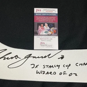 Chris Osgood Signed & Triple-Inscribed Detroit Red Wings Goalie Stick JSA COA