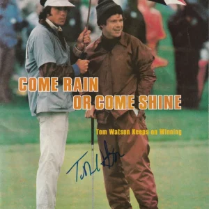 TOM WATSON Signed 6/4/79 SPORTS ILLUSTRATED Beckett (BAS)