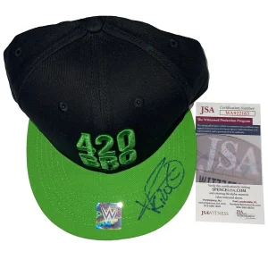 Matt Riddle Signed WWE Raw 420 Bro Snapback Hat JSA COA NXT SmackDown RK UFC
