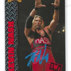 Kevin Nash Signed 1999 Topps WCW/nWo Nitro Card #43 WWE WWF