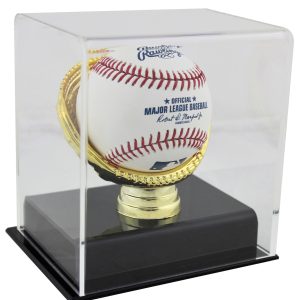 Deluxe Acrylic Gold Glove Baseball Display Case