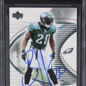Eagles Brian Dawkins Signed 2003 Upper Deck Honor Roll #93 Card BAS Slabbed
