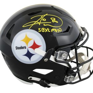 Steelers Hines Ward "SB XL MVP" Signed Speed Flex Full Size Helmet BAS Witnessed