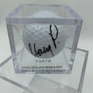 Stacy Prammanasudh Signed Autographed Golf Ball PGA With JSA COA
