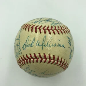 1967 Boston Red Sox AL Champs Team Signed American League Baseball With JSA COA