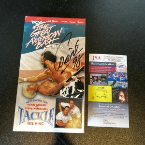 The Giant Big Show Signed WCW 1996 VHS Movie JSA COA