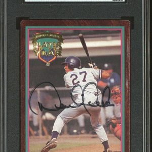1995 Action Packed 24K Gold #1D Derek Jeter Signed RC Auto SGC NM/MT 8