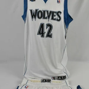 Kevin Love Final Game Minnesota Timberwolves Game Used Jersey Photomatched COA