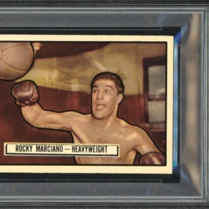 1951 Topps Ringside Rocky Marciano RC PSA 9 Mint Pop 3 None Higher Rookie