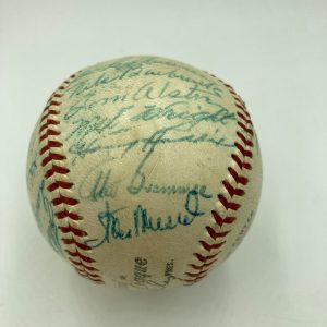 1955 St. Louis Cardinals Team Signed National League Baseball PSA DNA COA