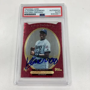 1995 Upper Deck SP Vladimir Guerrero Signed Autographed RC Rookie Card PSA DNA