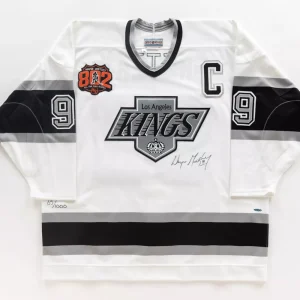 Wayne Gretzky Signed Los Angeles Kings "802" Captains Jersey UDA Upper Deck COA