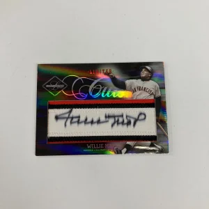 2005 Leaf Limited Cuts Willie Mays Auto Patch #13/24