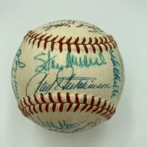 1958 St. Louis Cardinals Team Signed National League Baseball JSA COA