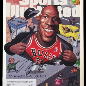 Michael Jordan Signed 1995 "Super Michael" Sports Illustrated Magazine JSA COA