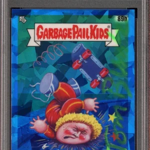SIGNED Tom Bunk Topps Garbage Pail Kids Sapphie GPK Pat Splat #89B PSA DNA COA