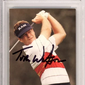 1991 PRO SET GOLF PGA TOUR TOM WATSON SIGNED CARD PSA DNA CERTIFIED AUTOGRAPH