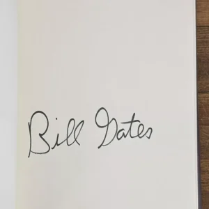SIGNED Bill Gates Source Code Book 1st Edition Beckett BAS COA AUTOGRAPHED