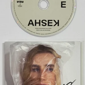 KESHA Signed Gag Order CD Cover Autographed BAS Beckett COA Certified Signature