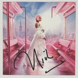 Nicki Minaj Pink Friday 2 CD & SIGNED Album Art Card Autographed PSA DNA COA