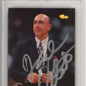 1994 CLASSIC BASKETBALL DICK VITALE NCAA SIGNED TRADING CARD PSA DNA AUTOGRAPHED