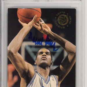 1995 TOPPS STADIUM CLUB ROBERT PARISH CELTICS HOF SIGNED CARD PSA DNA AUTOGRAPH