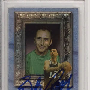 1999 Topps Classic Collection Bob Cousy SIGNED CARD PSA DNA COA Autographed HOF