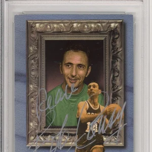 1999 Topps Classic Collection Bob Cousy SIGNED Celtics PSA DNA Autographed HOF
