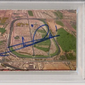 Indianapolis Indy 500 Ticket Signed By Mario Andretti PSA DNA COA Autograph F1