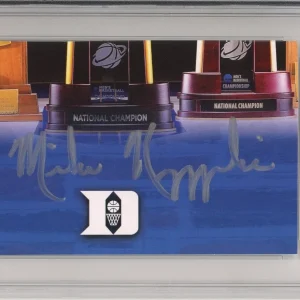 Mike Krzyzewski Duke SIGNED HOF Cut Signature PSA DNA COA Authentic Autograph