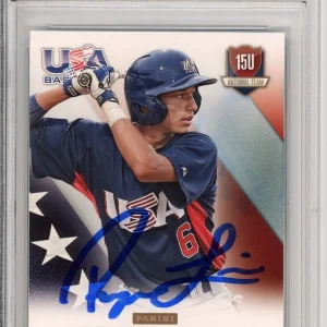2014 Panini USA Baseball Royce Lewis SIGNED Rookie Card Autograph PSA DNA COA