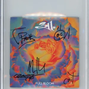 311 AUTOGRAPHED FULL BAND SIGNED Full Bloom CD Cover Booklet Beckett BAS COA