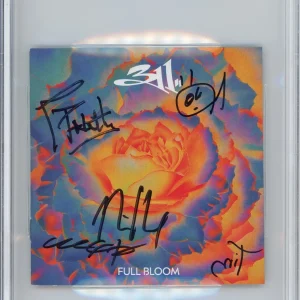311 AUTOGRAPHED ALL 5 FULL BAND SIGNED Full Bloom CD Album Book Beckett BAS COA