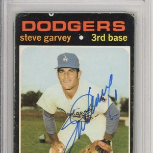 1971 Topps Steve Garvey Signed RC Rookie Card PSA DNA COA Autograph Dodgers