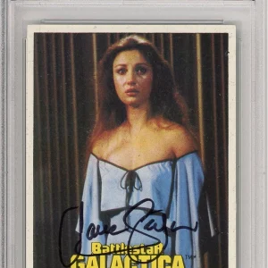 1978 Topps Battlestar Galactica #66 Jane Seymour SIGNED AUTOGRAH PSA DNA COA