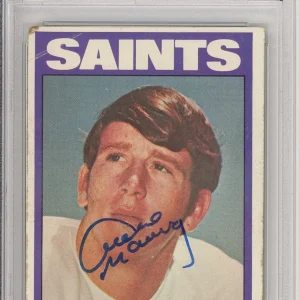 SIGNED 1972 72 TOPPS ARCHIE MANNING HOF RC CARD PSA DNA COA AUTHENTIC AUTOGRAPH