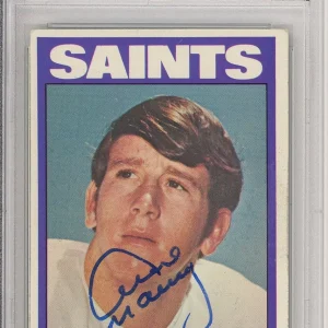 SIGNED 1972 72 TOPPS ARCHIE MANNING HOF RC CARD PSA DNA COA CERTIFIED AUTOGRAPH