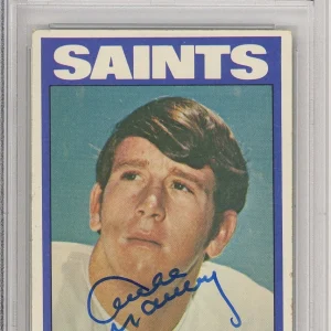 SIGNED 1972 TOPPS ARCHIE MANNING HOF ROOKIE RC PSA DNA COA CERTIFIED AUTOGRAPHED