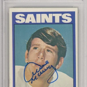 SIGNED 1972 TOPPS ARCHIE MANNING HOF ROOKIE RC PSA DNA COA AUTHENTIC AUTOGRAPHED