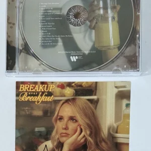 SIGNED Avery Anna Breakup Over Breakfast CD Cover Book & CD BAS Beckett COA