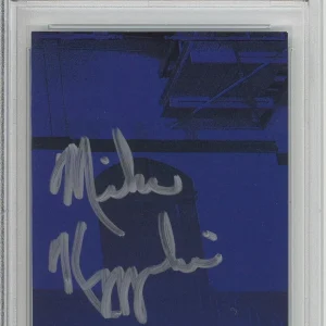 Mike Krzyzewski Duke Basketball HOF Coach Cut Signature PSA DNA COA Autograph